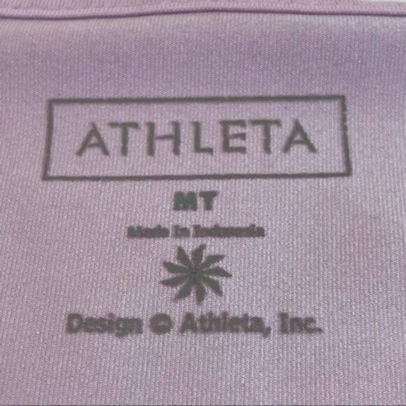 Athleta Purple Yoga tank top size MT - medium tall purple style #841191 - Picture 9 of 10
